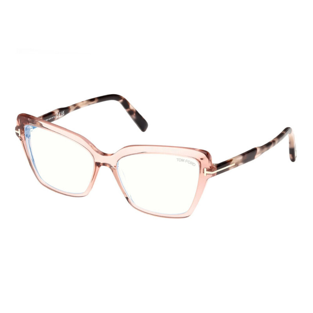 NEW Tom Ford FT5948-B 072 Shiny Pink Sunglasses Authentic